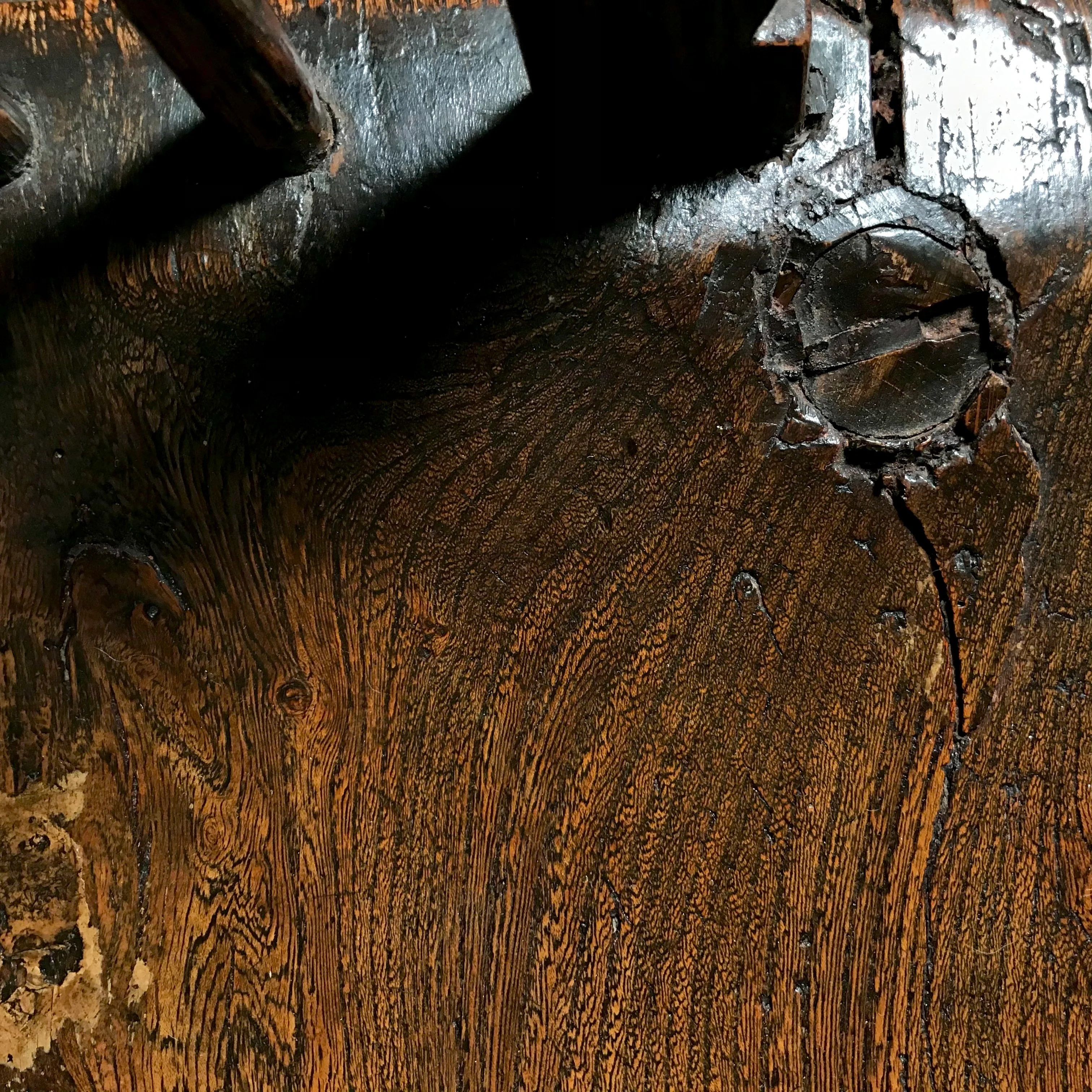 Early Georgian Ash & Elm Windsor Chair c.1760 - Image 10