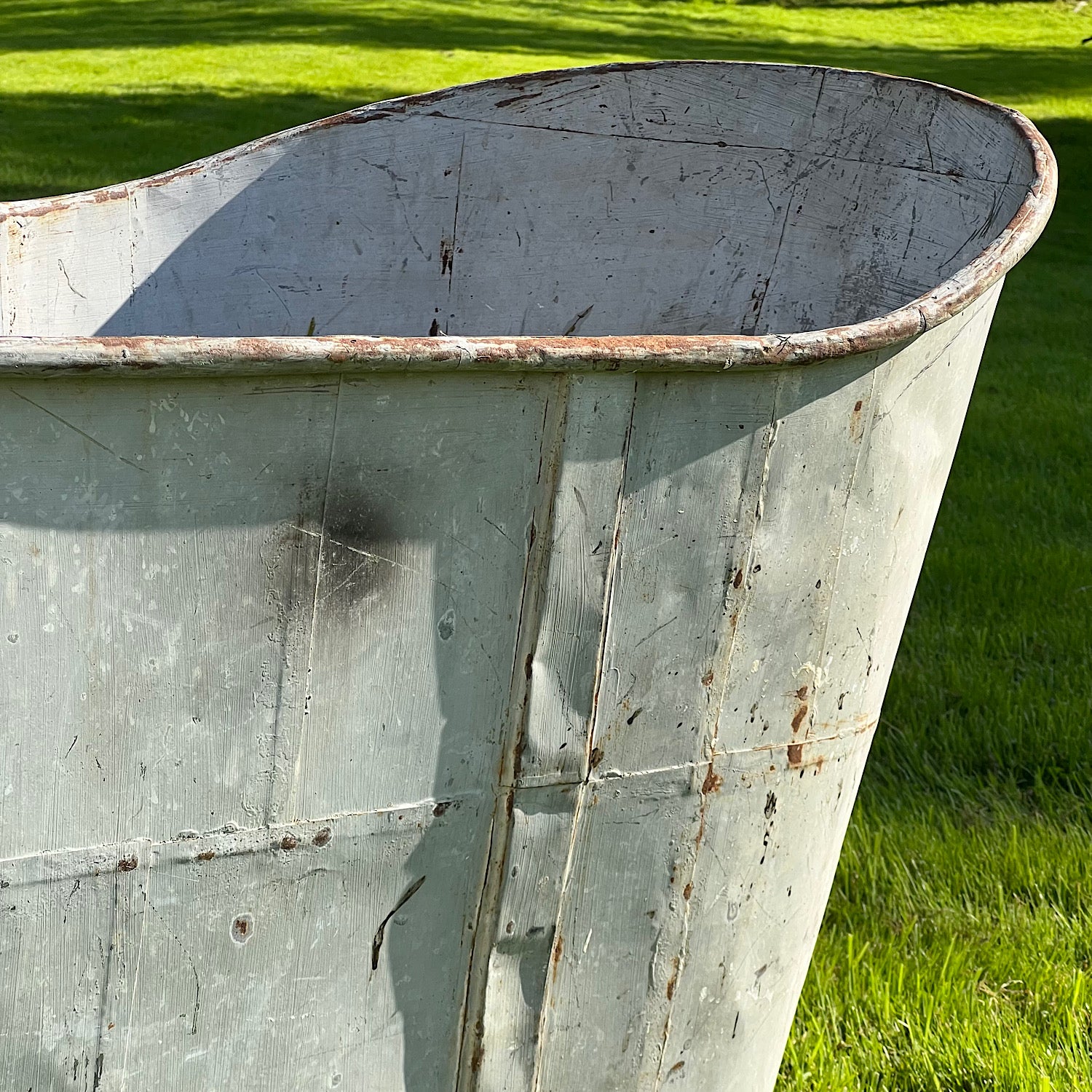 French Zinc Bath c.1880 - Image 12