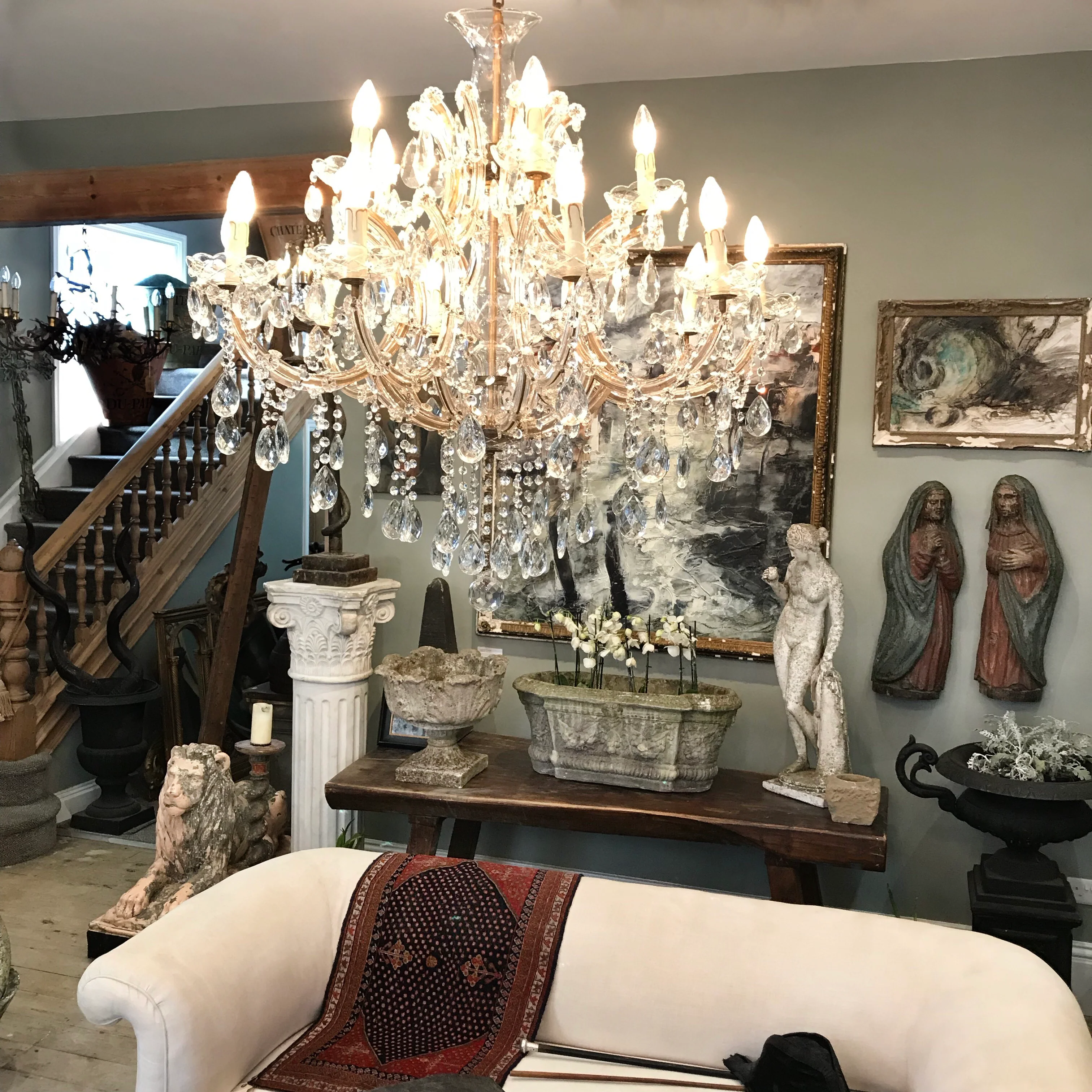 Very Large French Chandelier - Image 3