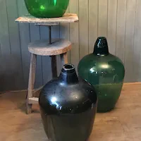 Large French 19th Century Demijohn/Carboy - Image 9